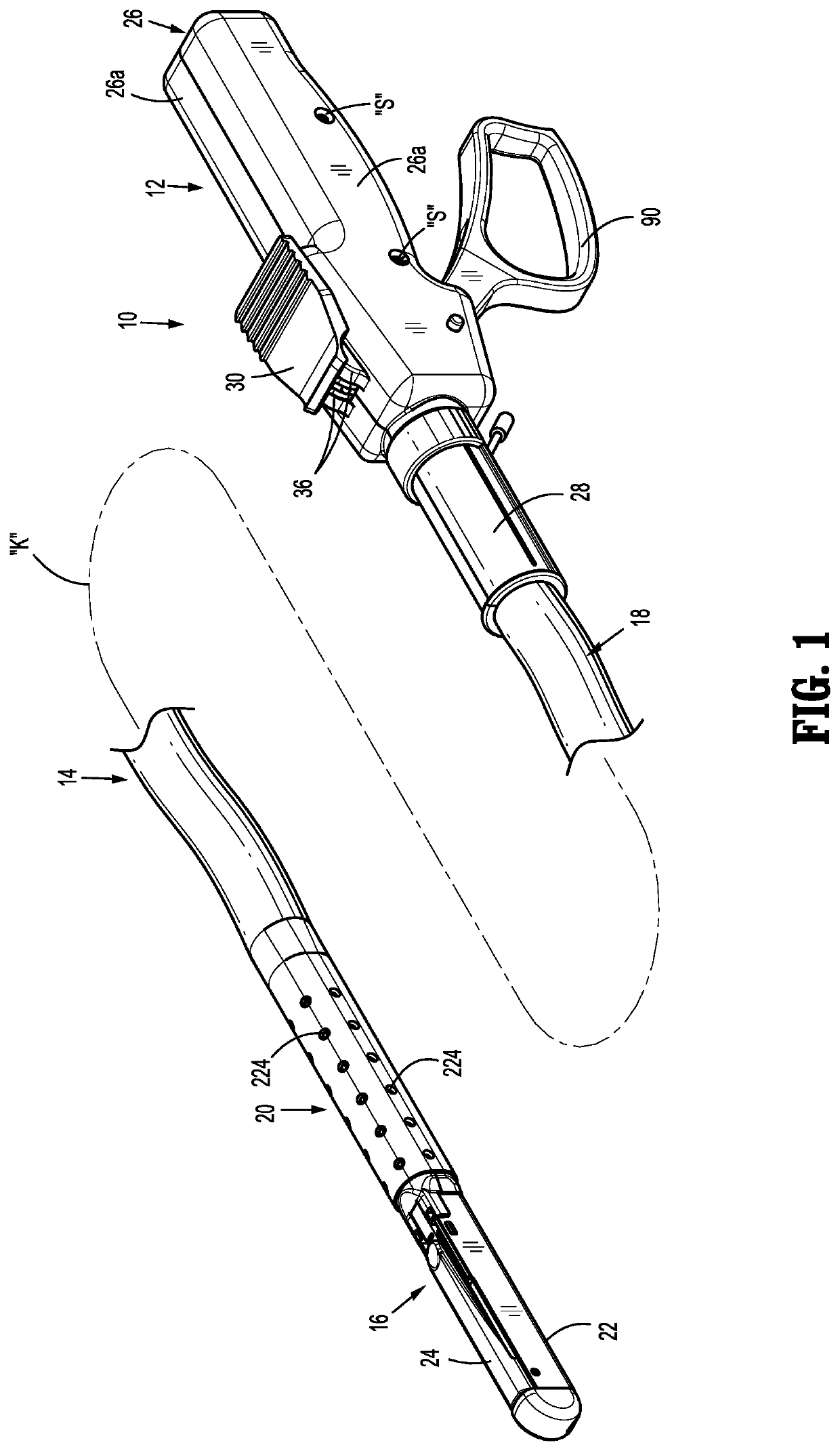 Surgical fastener apparatus