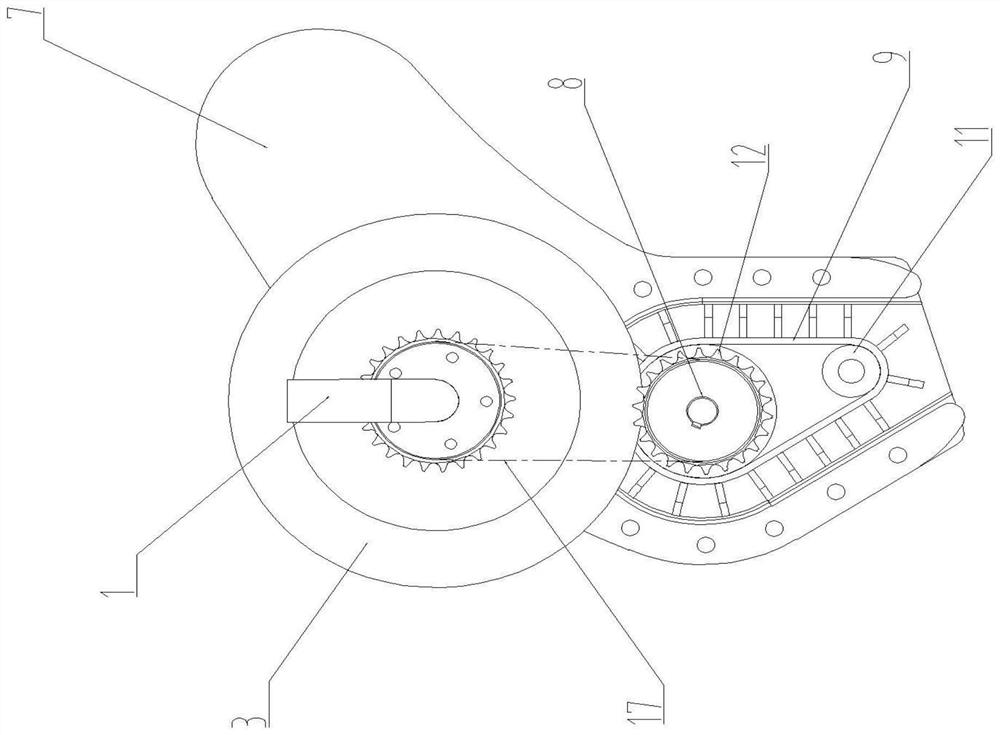 Centrifugal cone-disk high-speed seeding unit