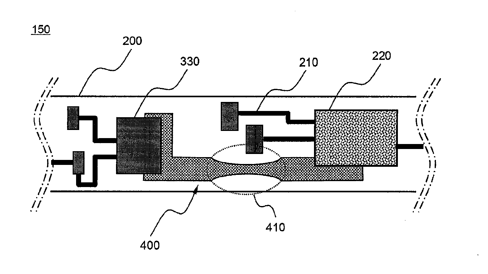 Battery pack containing PCM employed with safety member