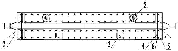 Method for casting ledges of middle troughs of scraper conveyer by V (vacuum) method