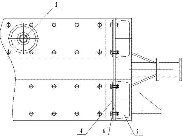 Method for casting ledges of middle troughs of scraper conveyer by V (vacuum) method