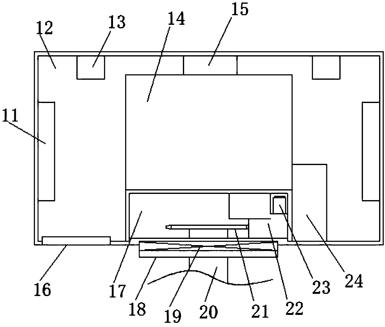 Language teaching apparatus and use method thereof