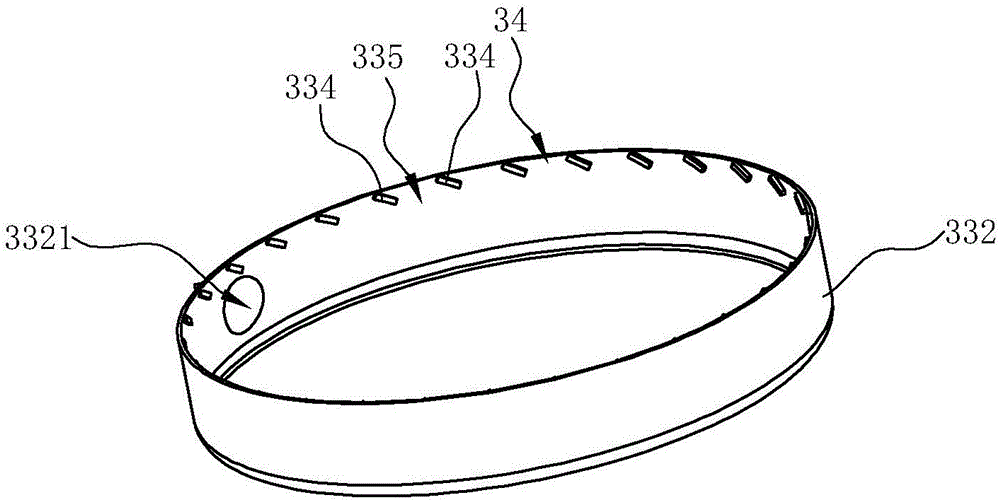 Cooking utensil with air curtain generating devices
