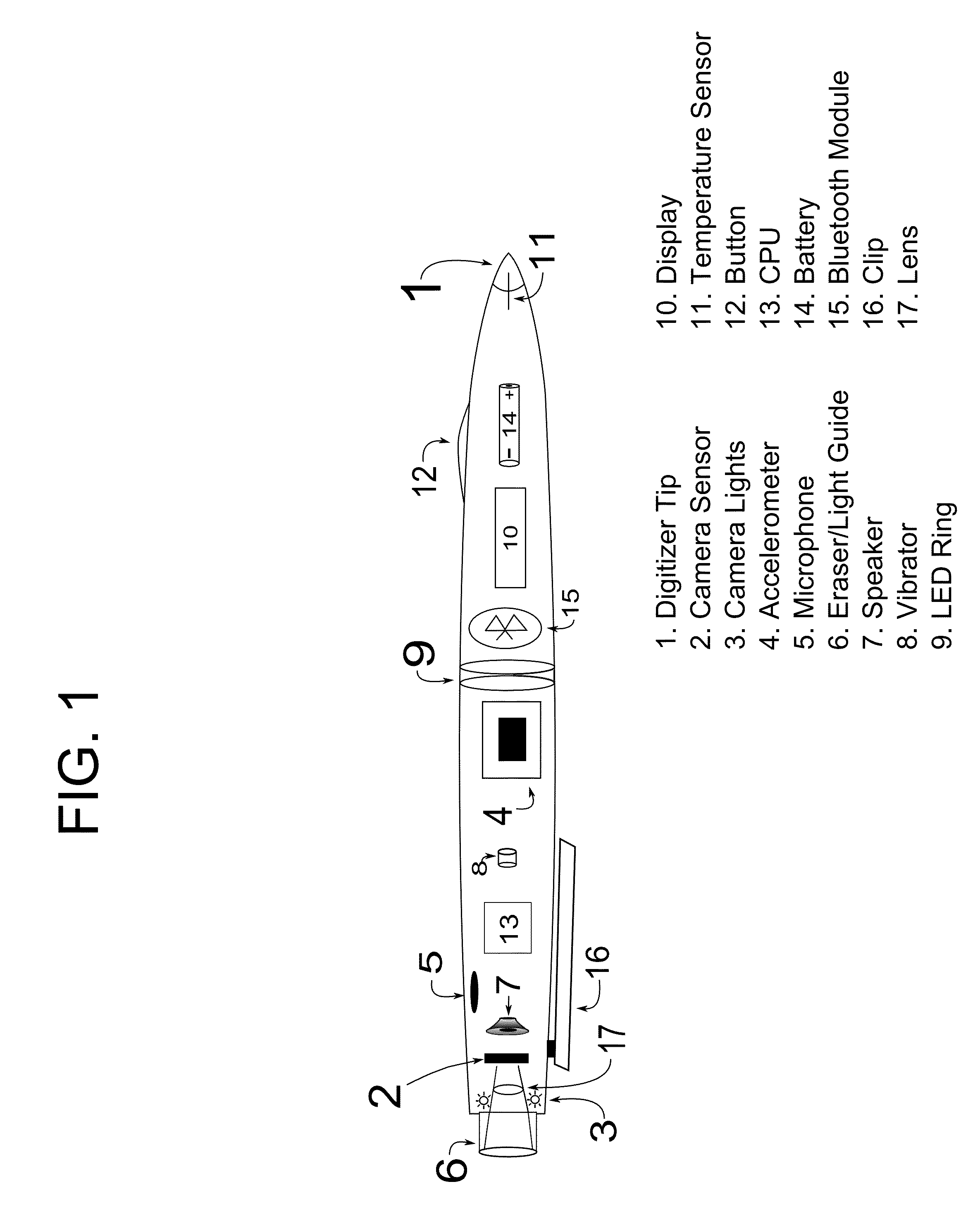 Multi-purpose pen input device for use with mobile computers