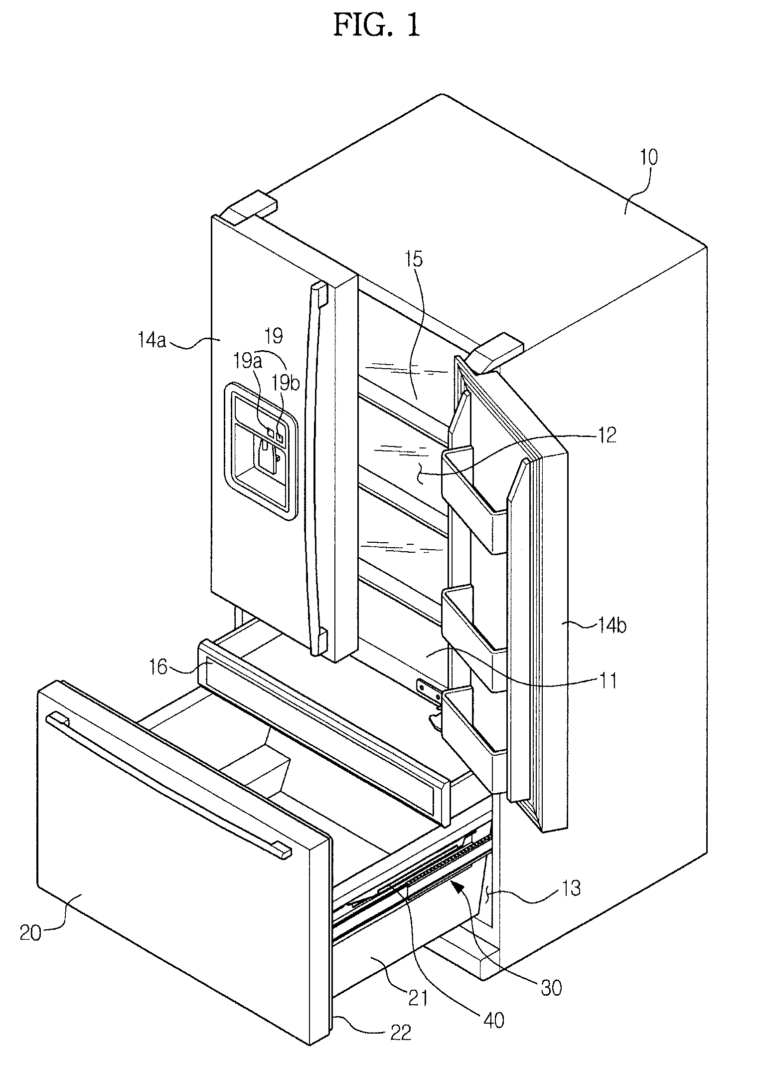 Automatic door opening/closing apparatus and refrigerator having the same