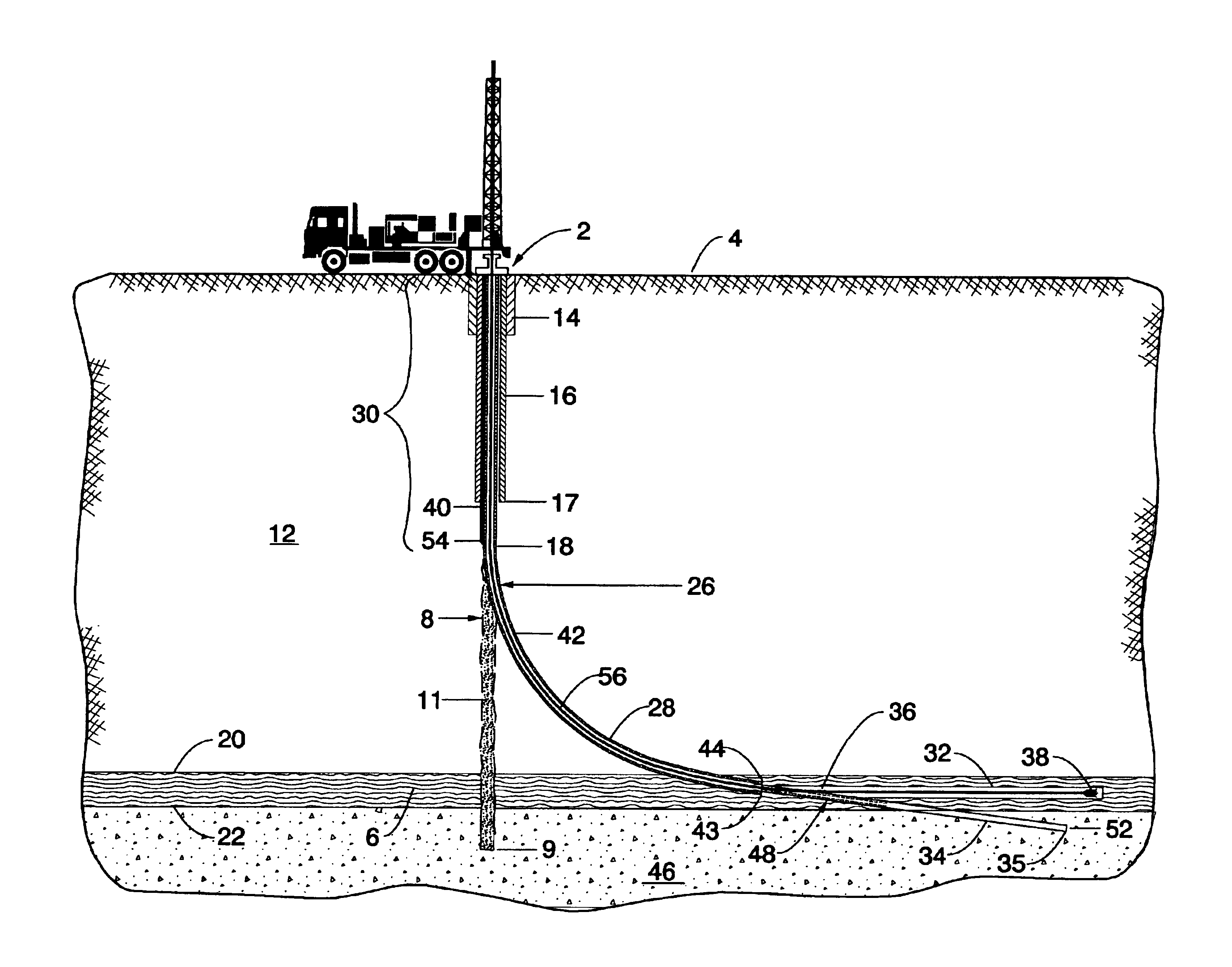 Method for making a well for removing fluid from a desired subterranean formation