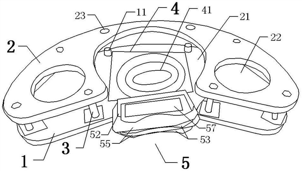 Pillow with adjustable module partitions