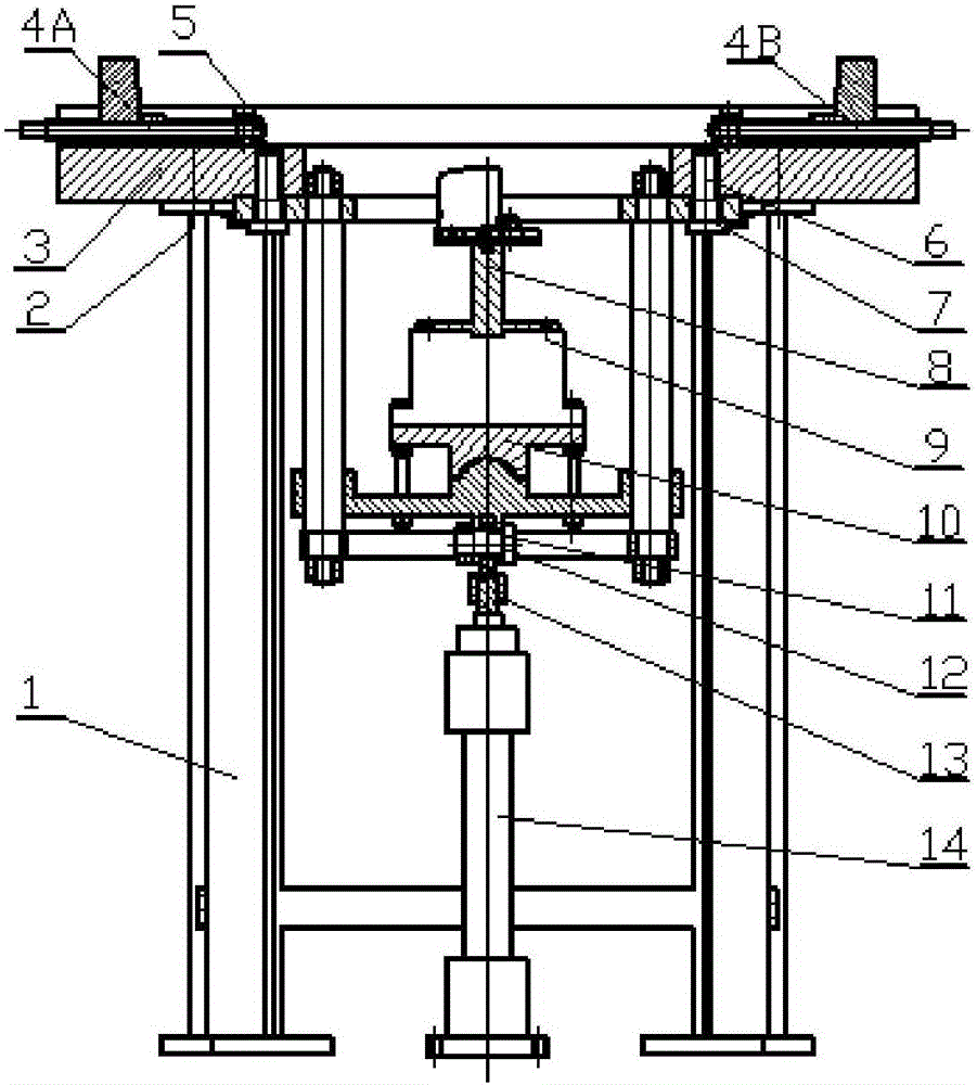 Train wheel hub inner hole diameter laser measurement system and measurement method thereof