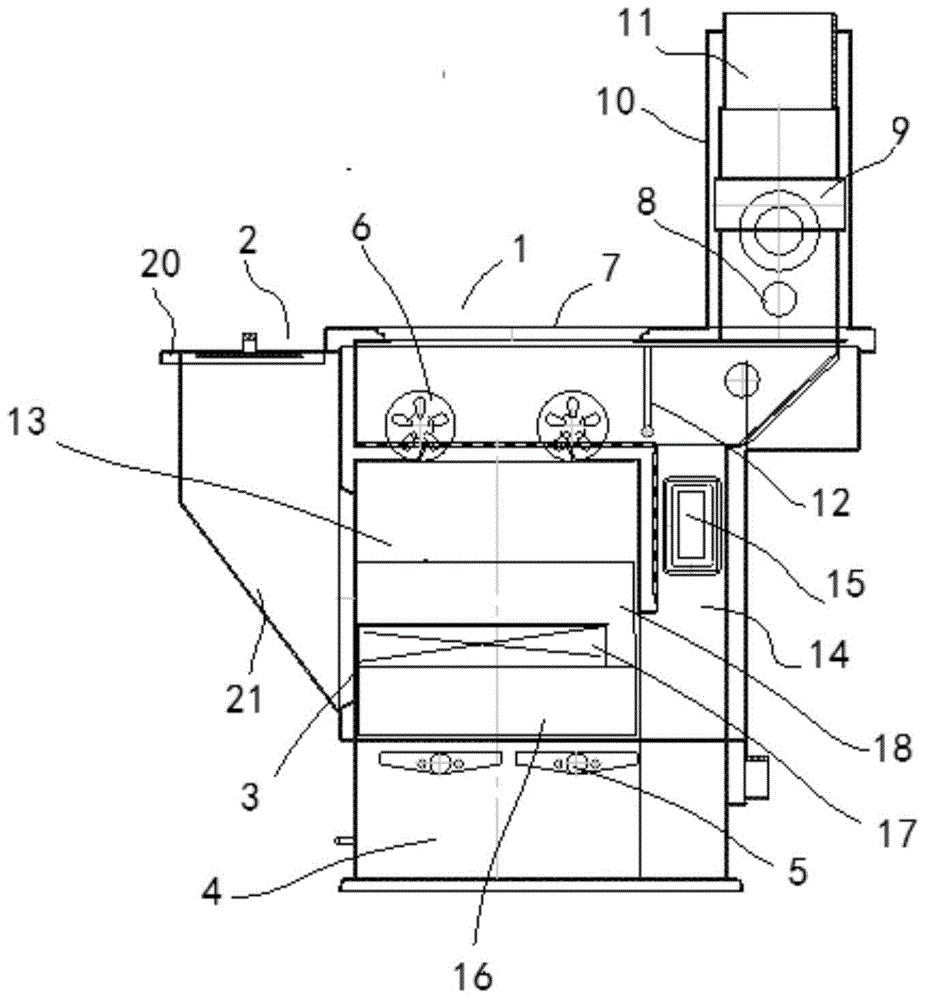Environment-friendly dual-purpose stove for cooking and warming and fire banking method