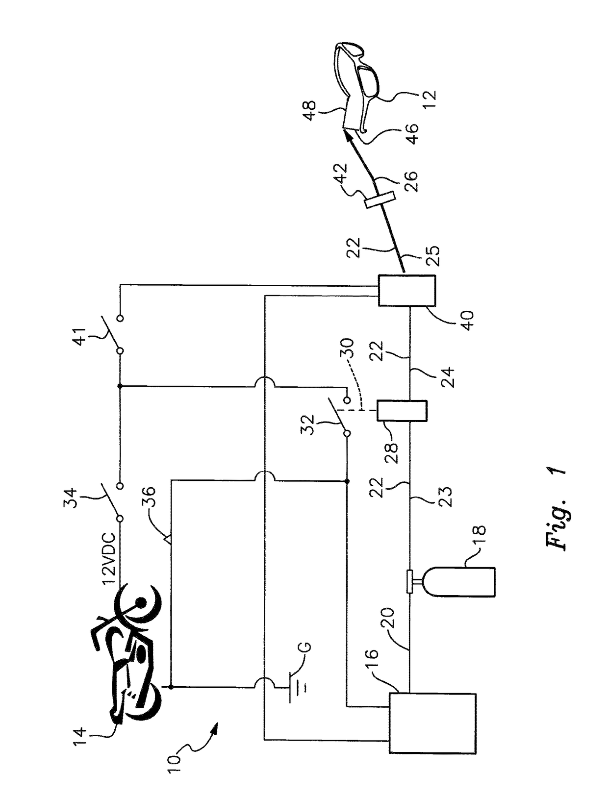 Drying system for protective eyewear