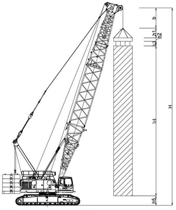 Underground diaphragm wall reinforcement cage manufacturing and hoisting construction method