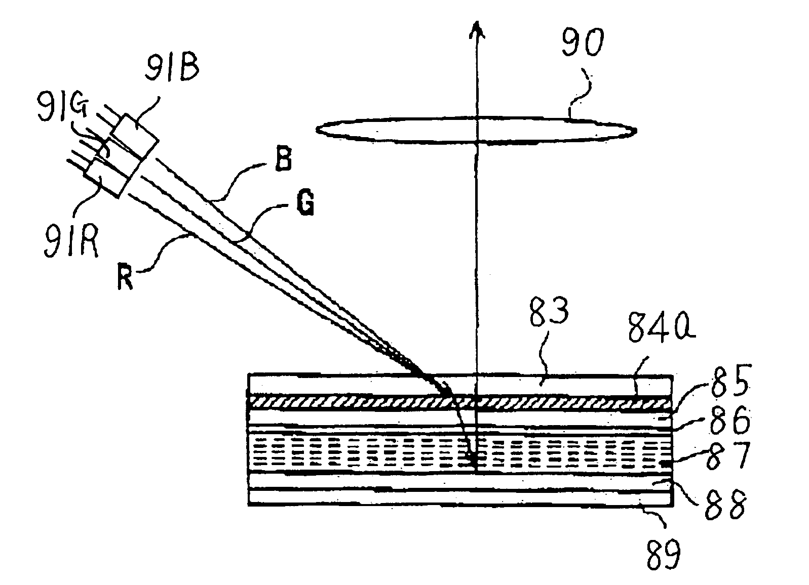 Hologram Color Filter, Method for Fabricating the Same, and Color Liquid Crystal Display Comprising It