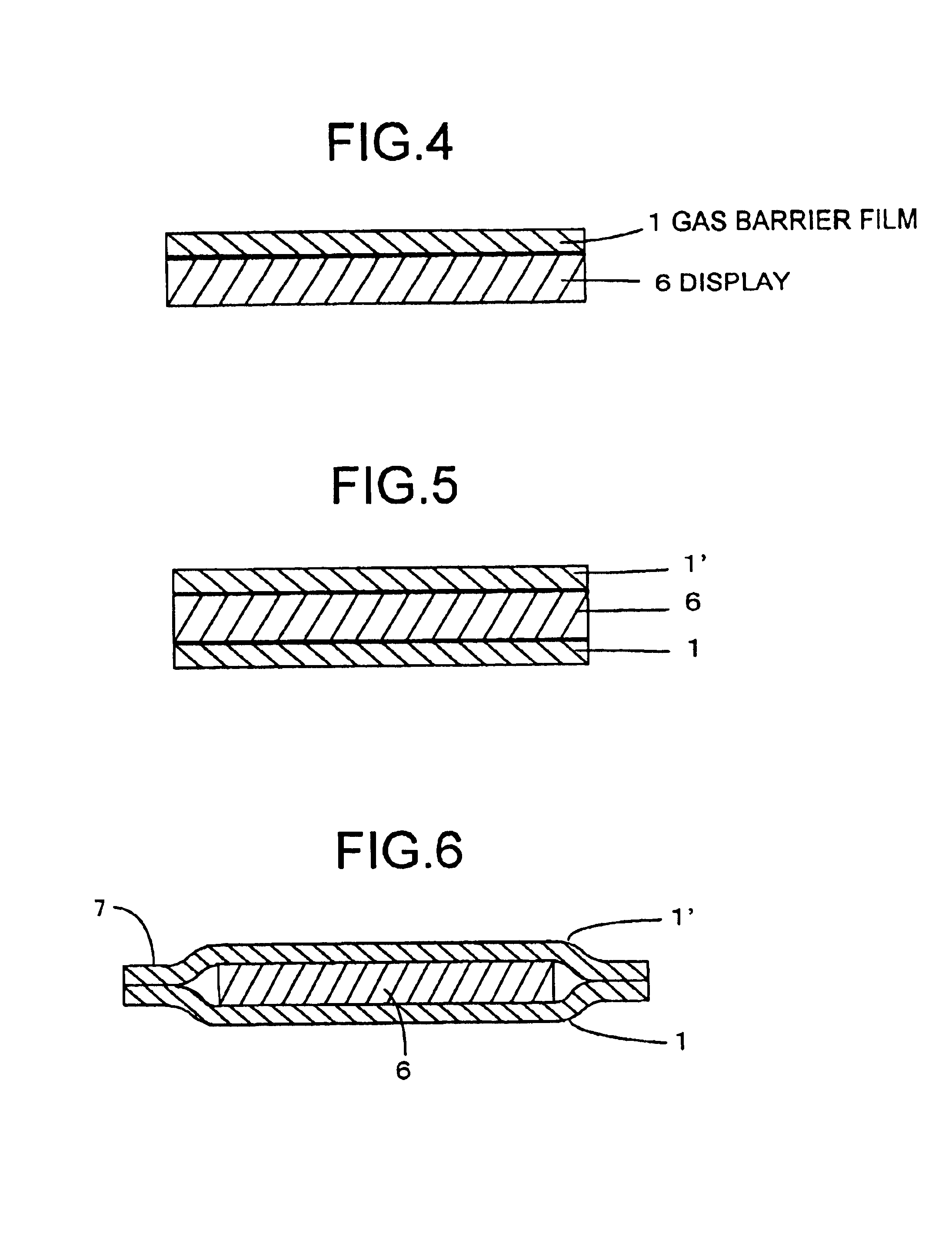 Substrate film, gas barrier film, and display using the same
