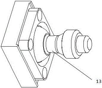 A paddy field leveling device with a connecting rod mechanism composed of a spherical joint and a hydraulic cylinder