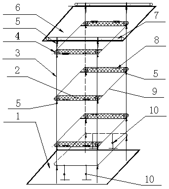 A Folding Straight Ladder for Demolition of Dry Gas Tank Wall Panels