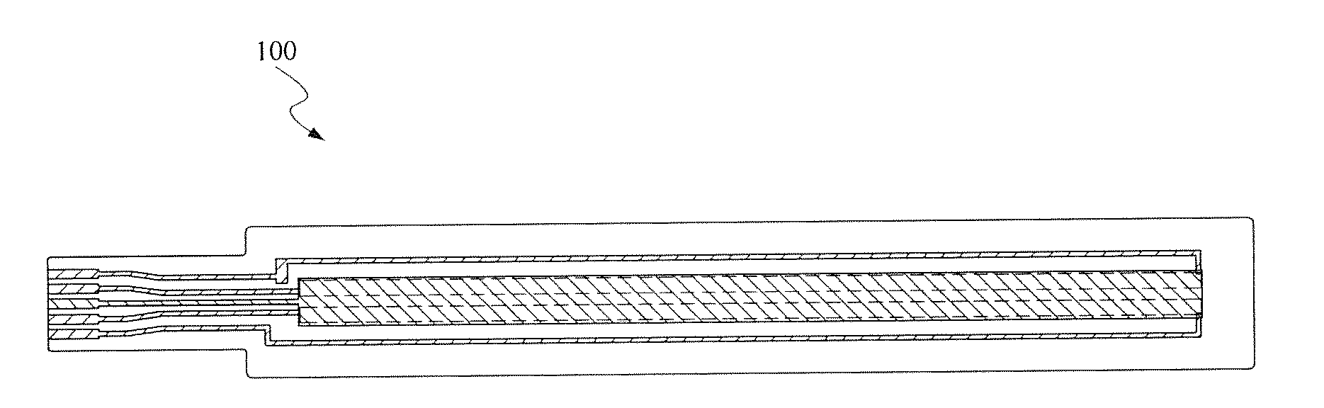Touch-type variable resistor structure