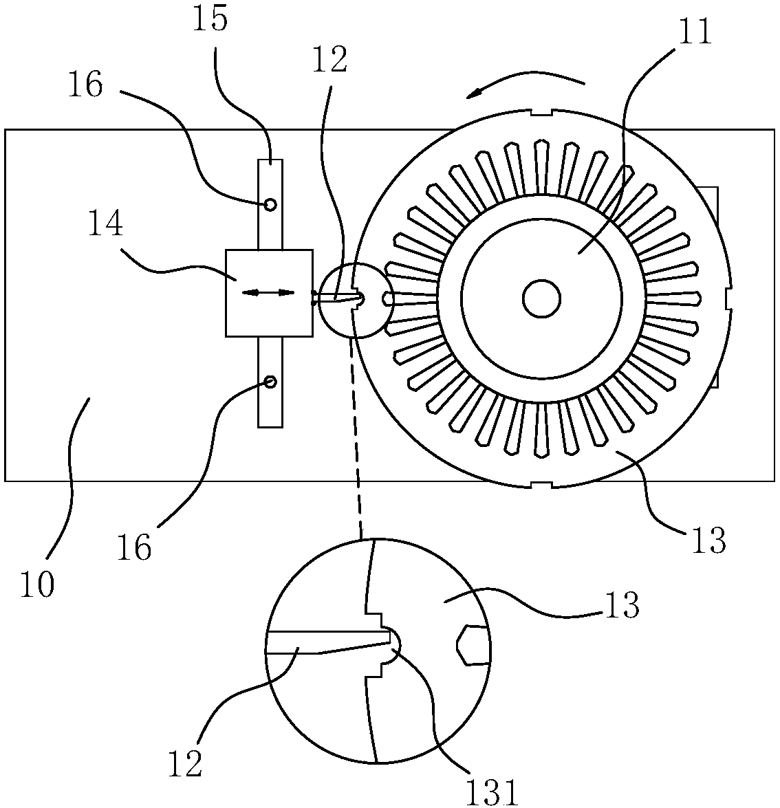 Motor Punching Stacking Device