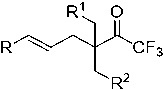 Alpha-quaternary carbon trifluoromethyl ketone compound and preparation method thereof