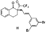 Alpha-quaternary carbon trifluoromethyl ketone compound and preparation method thereof