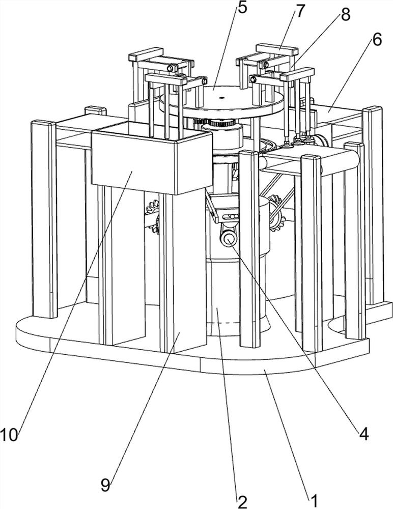 Equipment for glazing ceramic cups