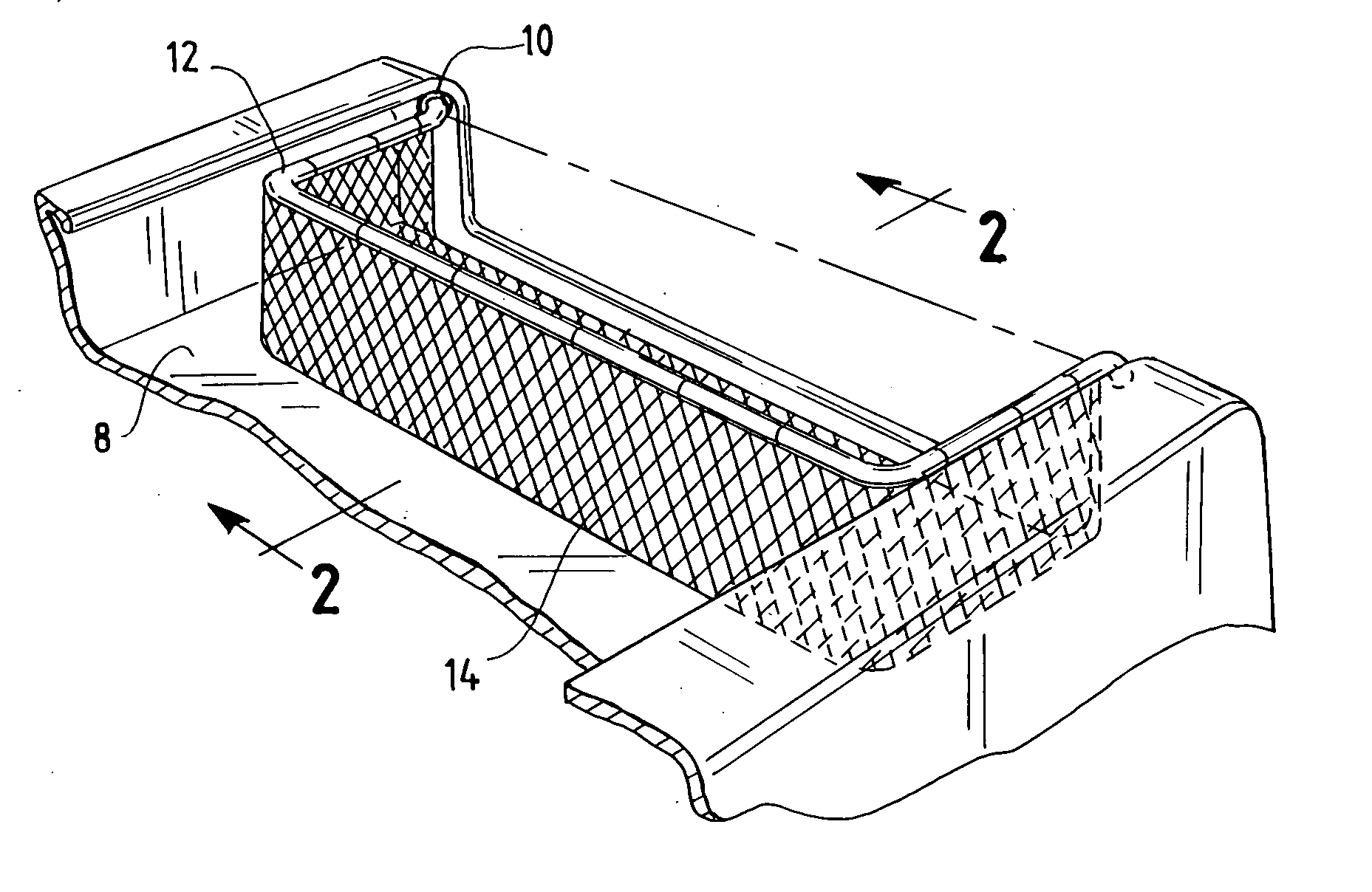 Flip-up trunk space storage system