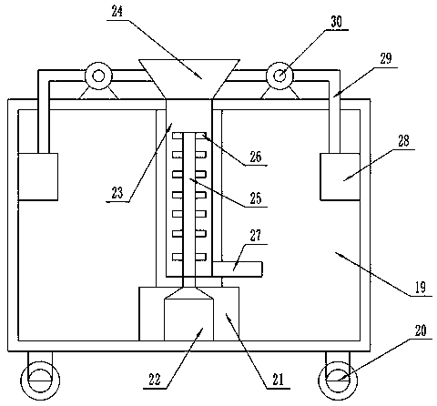 Urine collecting device for urinary surgery