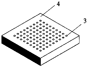 A device for guiding the lattice distribution of magnetic induction intensity