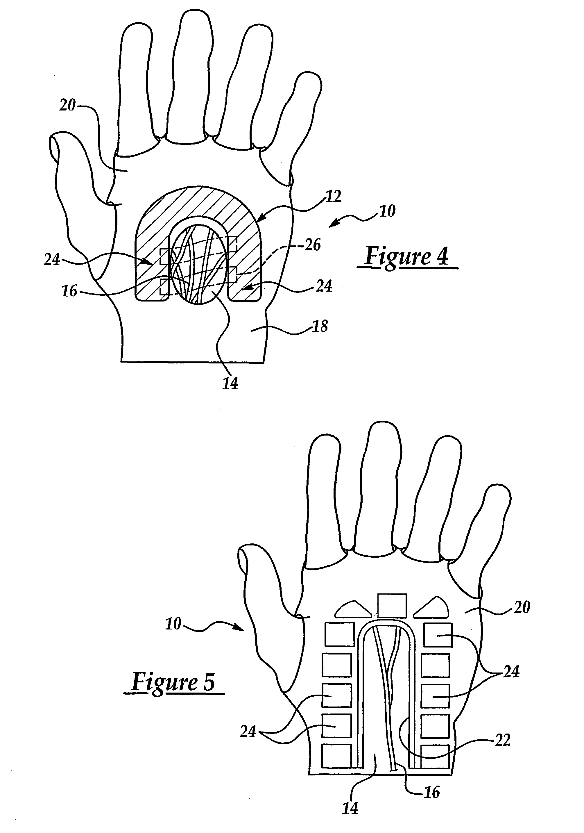Pad for vibration dampening and carpel tunnel syndrome prevention