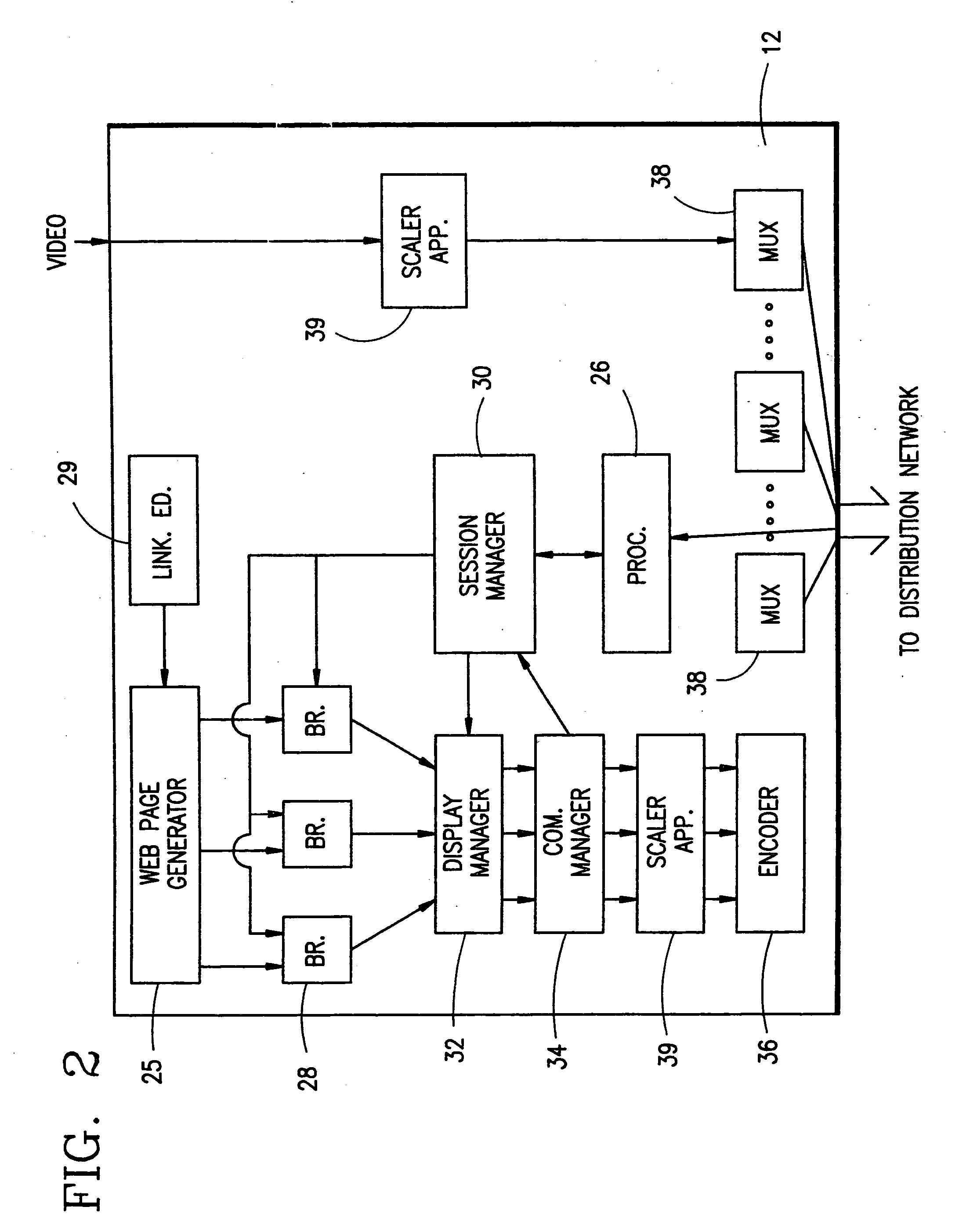 System and method for broadcasting web pages and other information