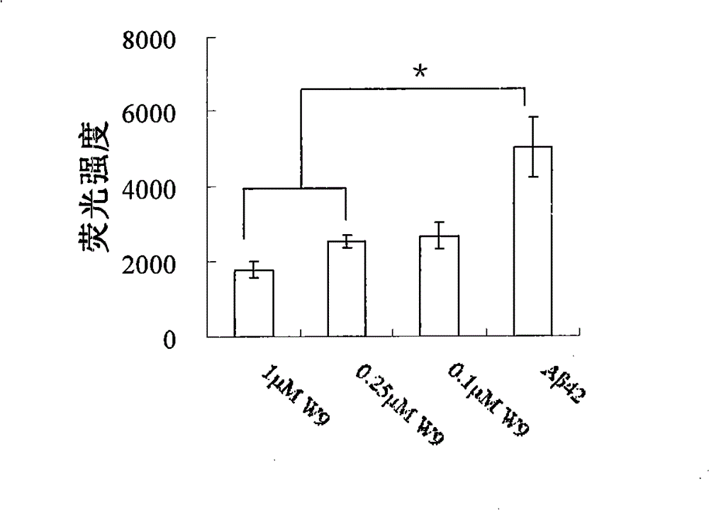 Gene engineering monoclonal antibody combined with A-beta oligomer specificity