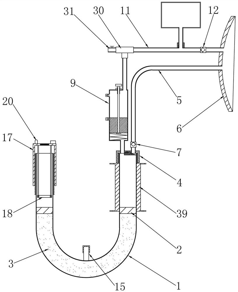 Respiratory training device for department of cardiology