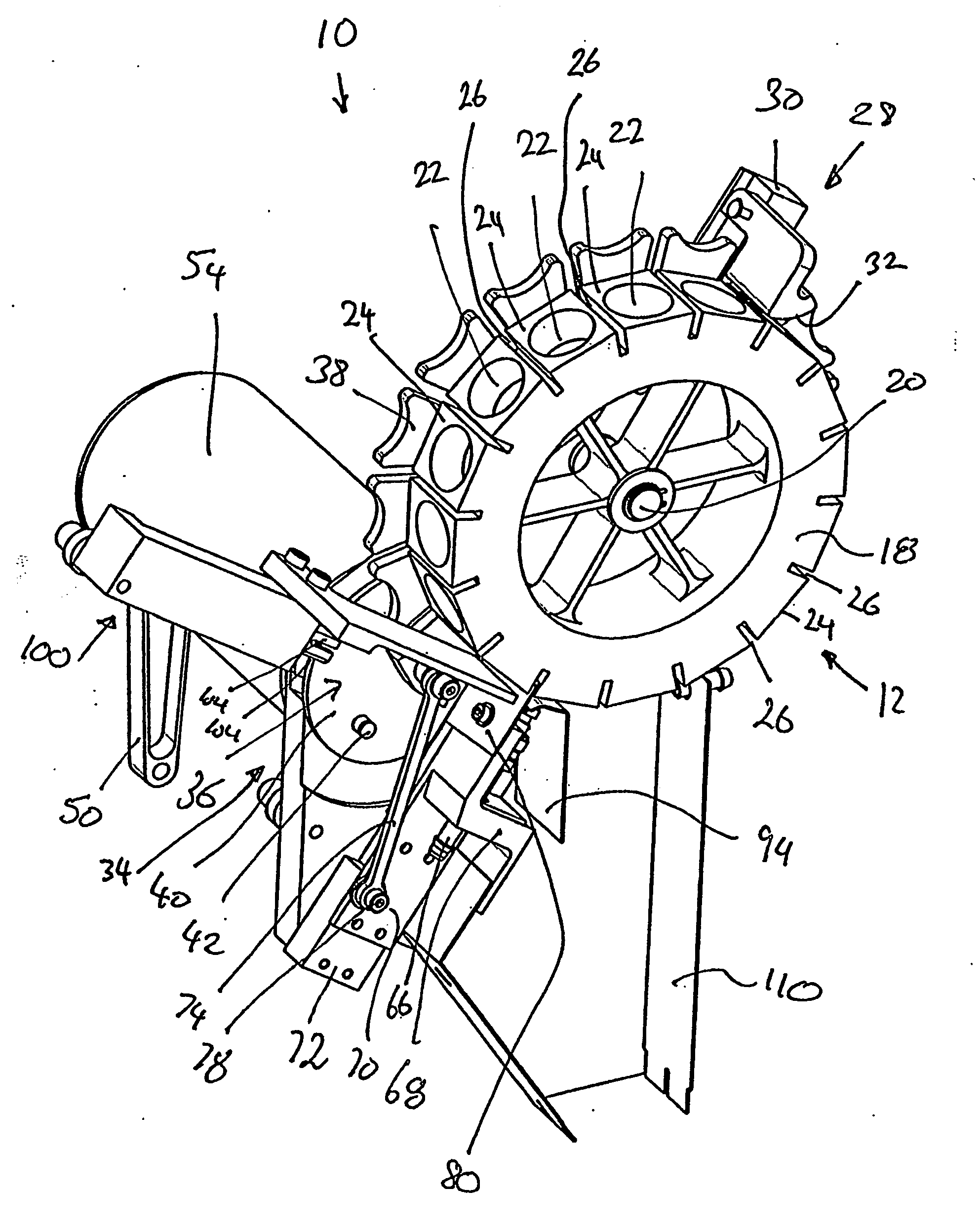 Apparatus for initiating and dispensing an incendiary