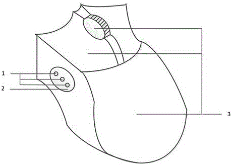 Mouse based on fingerprint recognition and use method of mouse