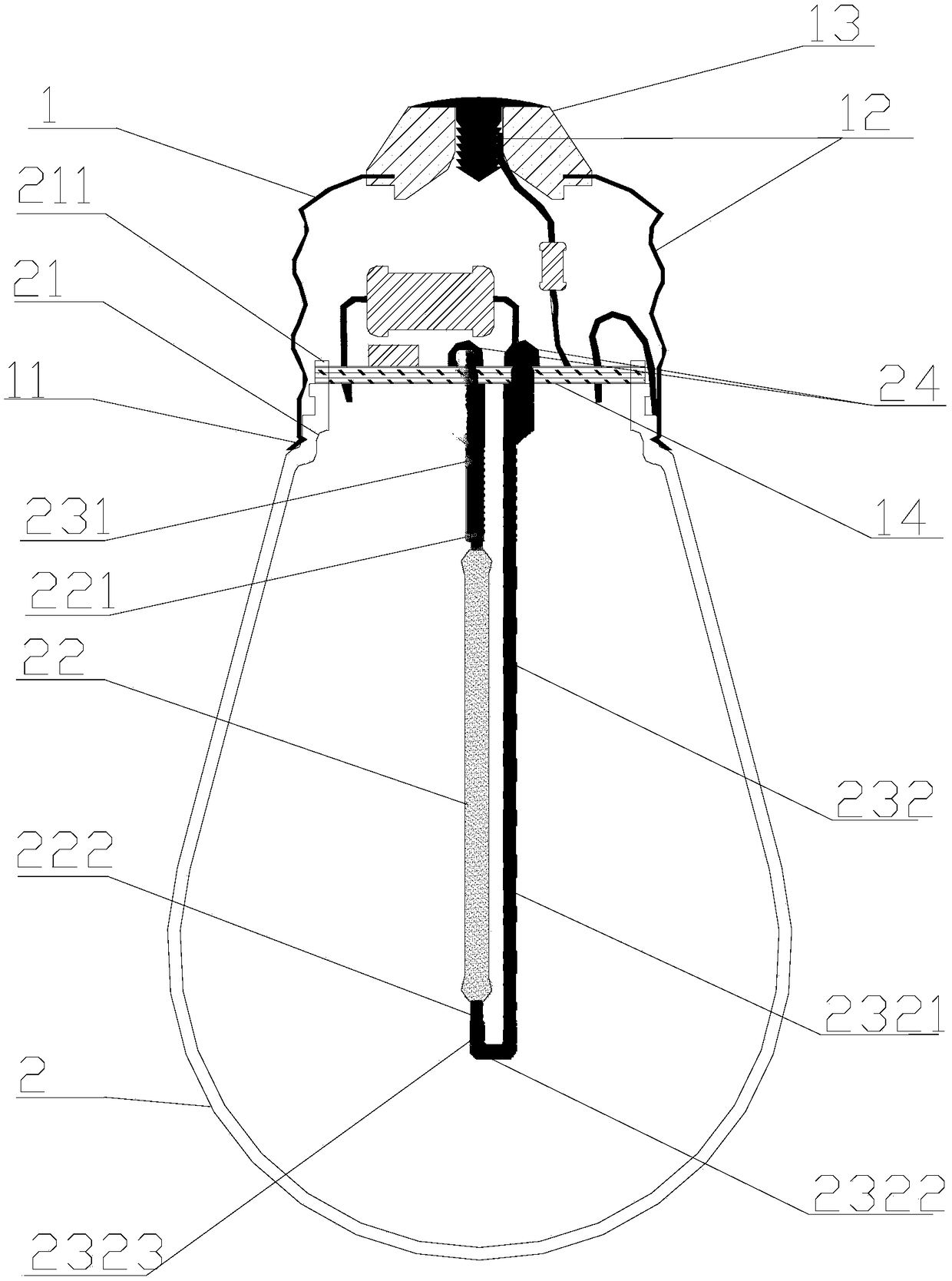 MBL driving circuit-based LED bulb