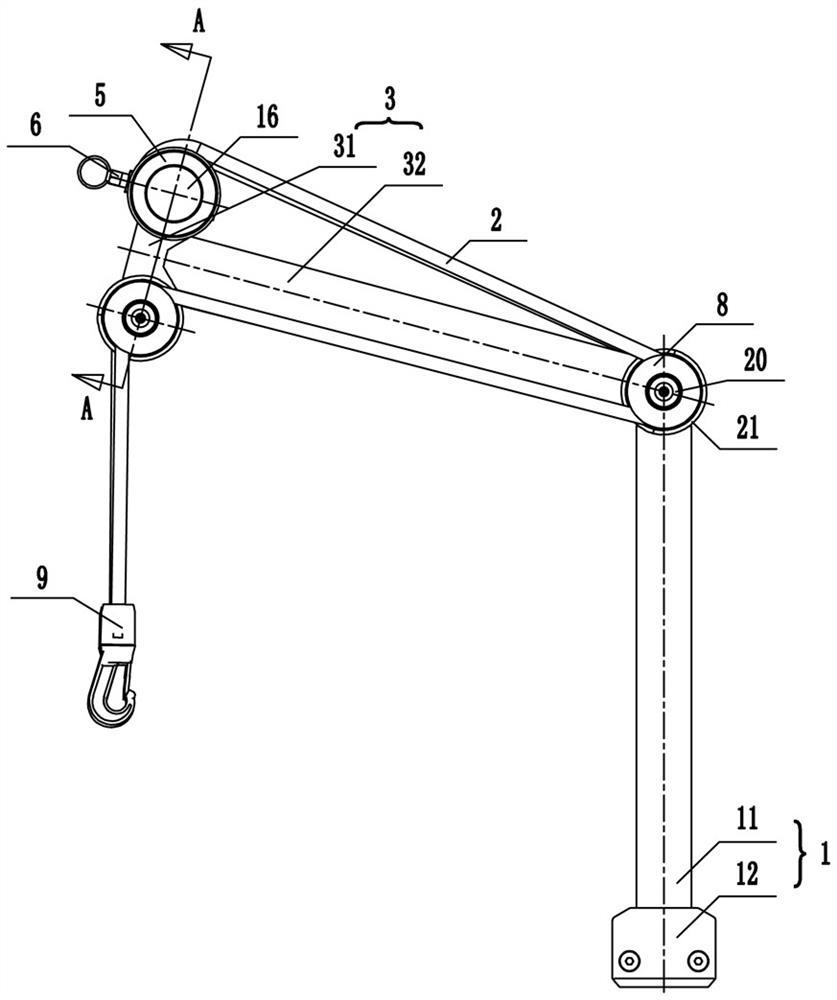 Elastic suspension device suitable for lower limb rehabilitation training