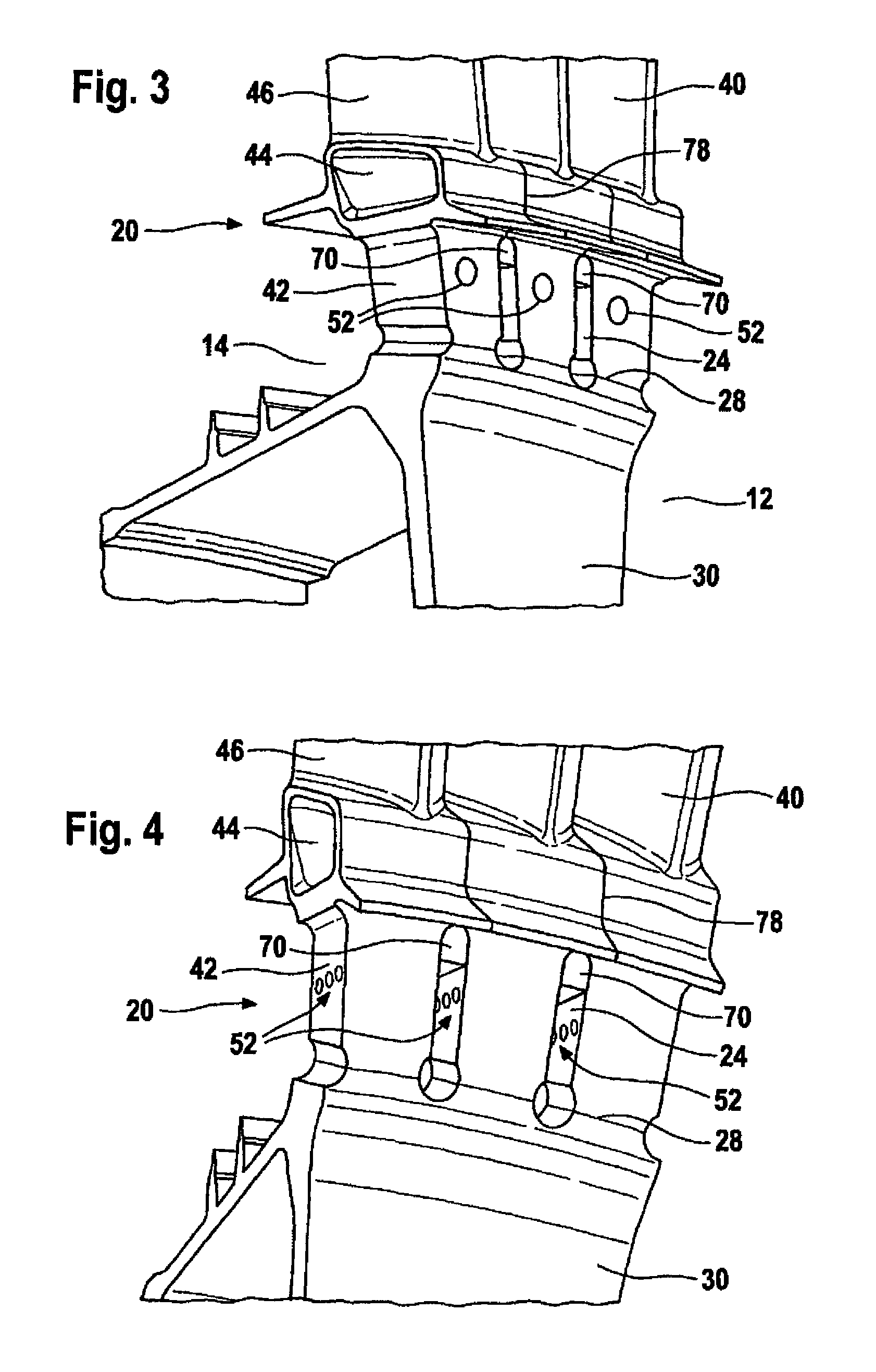 Integrally bladed rotor disk for a turbine