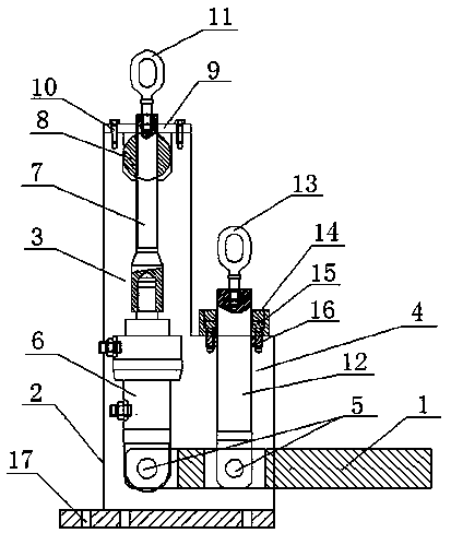 Hydraulic pressing tool for machining elbow bevel