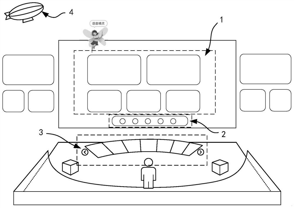 Virtual reality equipment and VR scene image display method