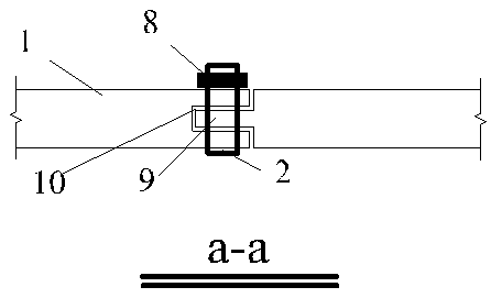 Airbag pile-pulling device and pile-pulling construction method