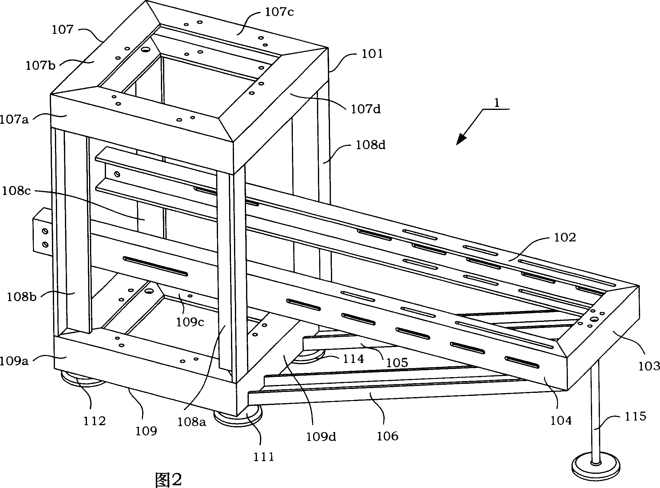 System for measuring thrust suitable to thrust engine with tiny space