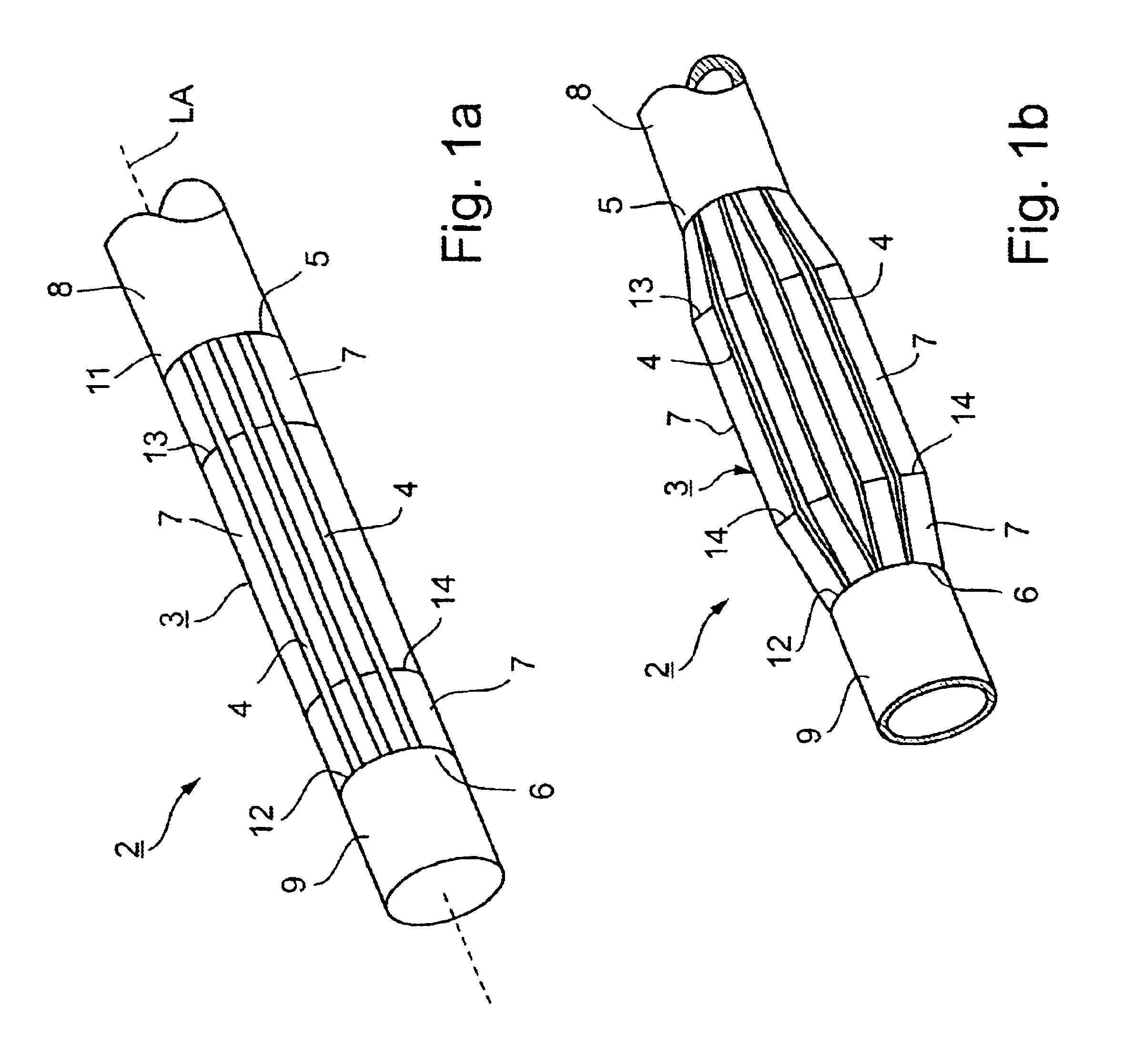 Expandable delivery appliance particularly for delivering intravascular devices