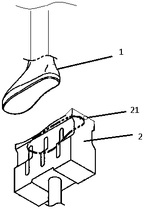 Method and apparatus for preparing shoe through high-pressure injection molding