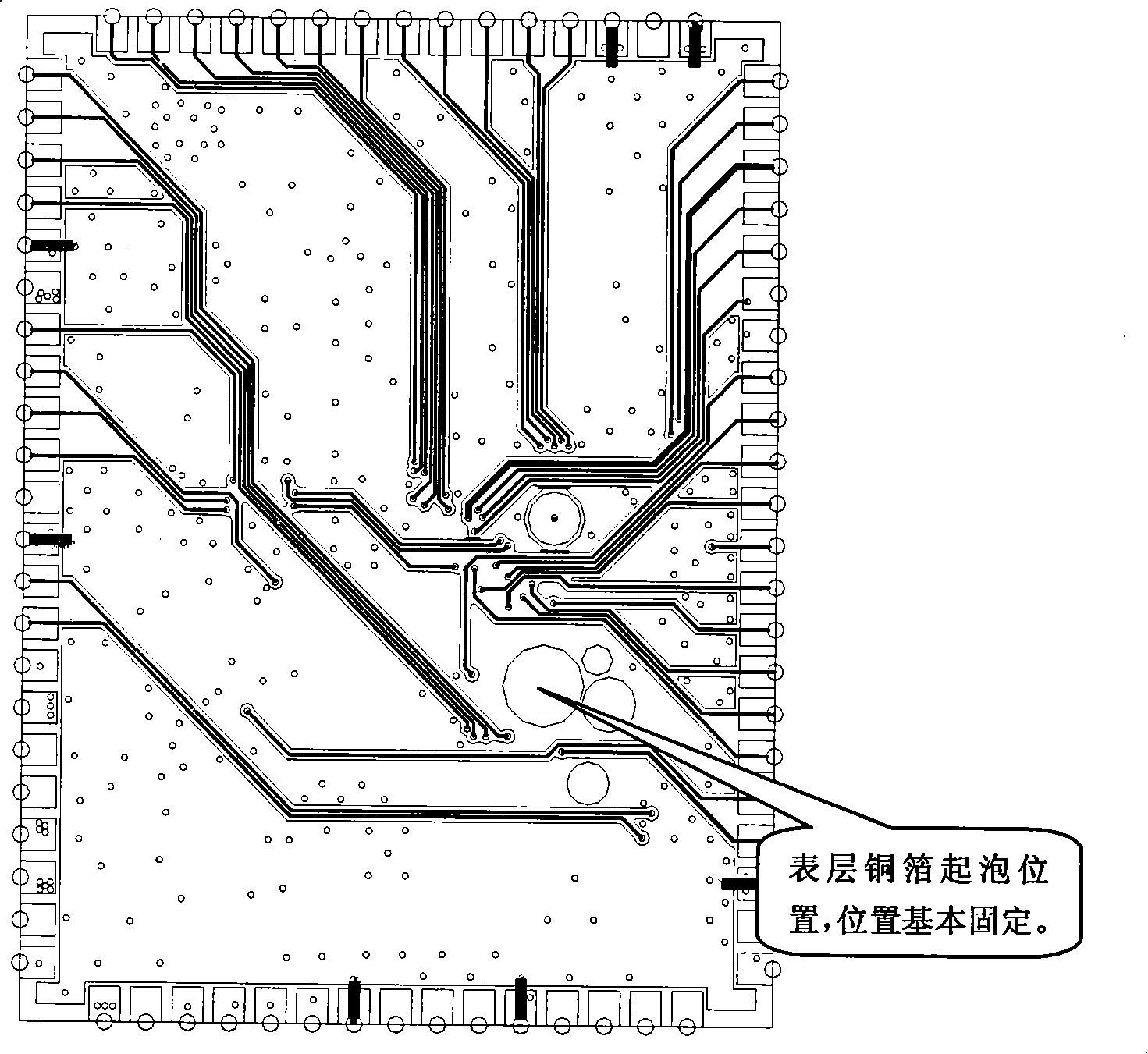 Design producing method of multi-layer printed circuit board