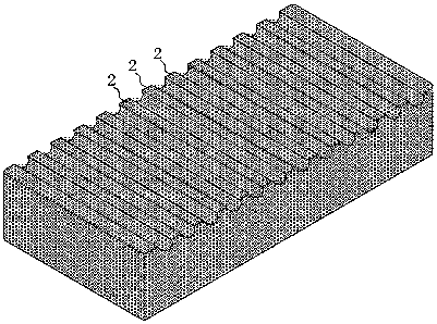 Track bed sound-absorbing plate and preparation method thereof