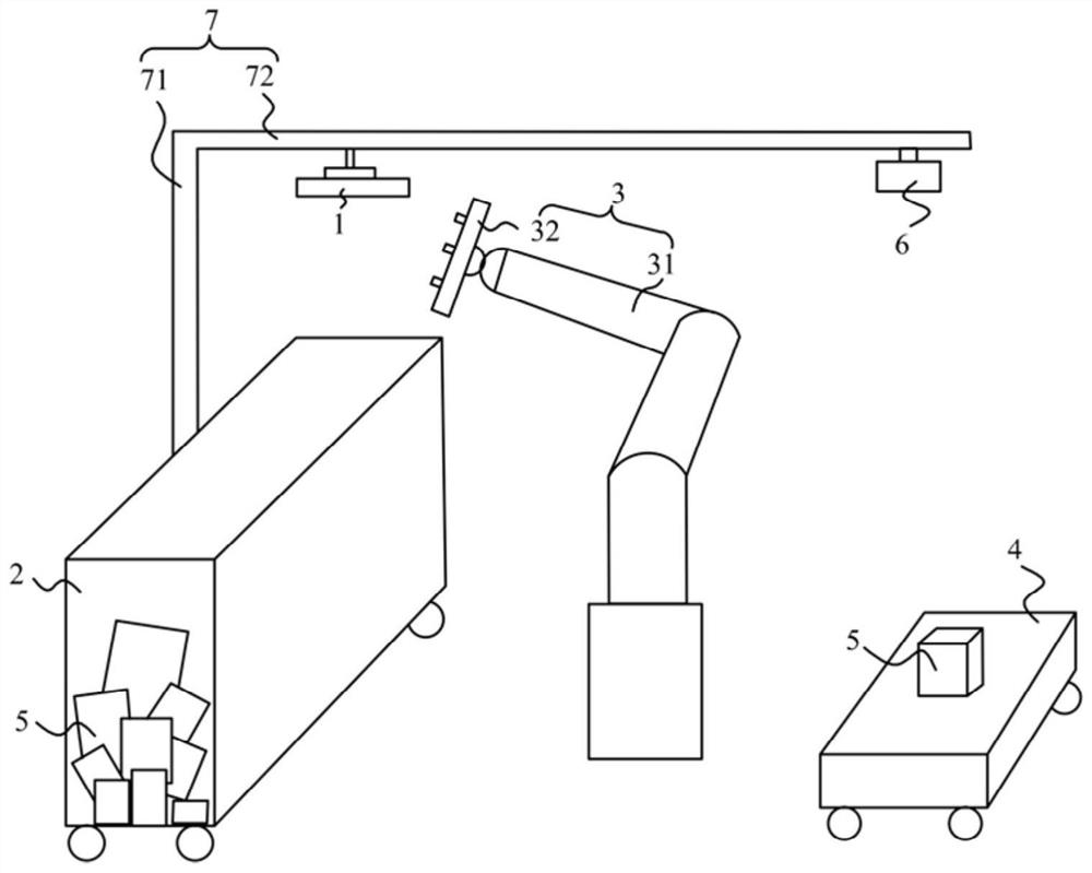 Parcel address identification system, identification method and parcel sorting system, sorting method