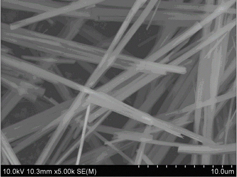 Method for preparing micron-order alumina fiber