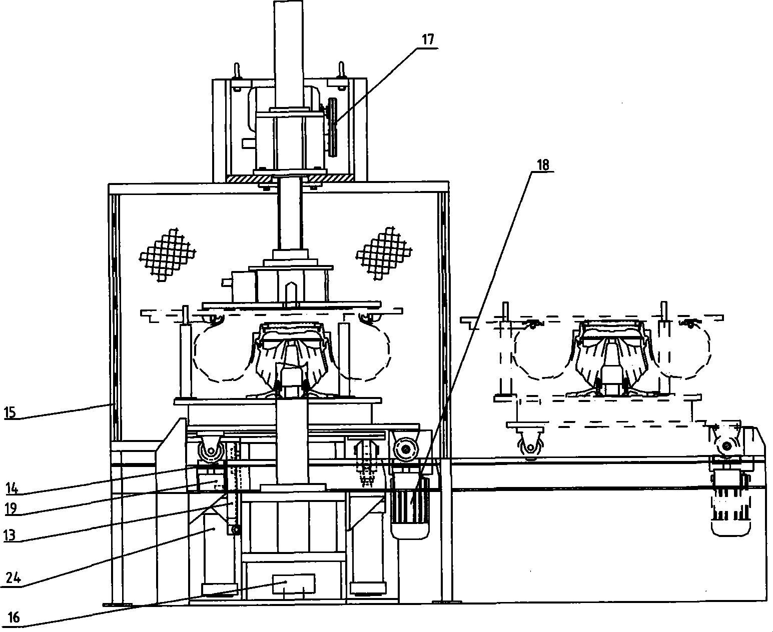 Air spring test stand