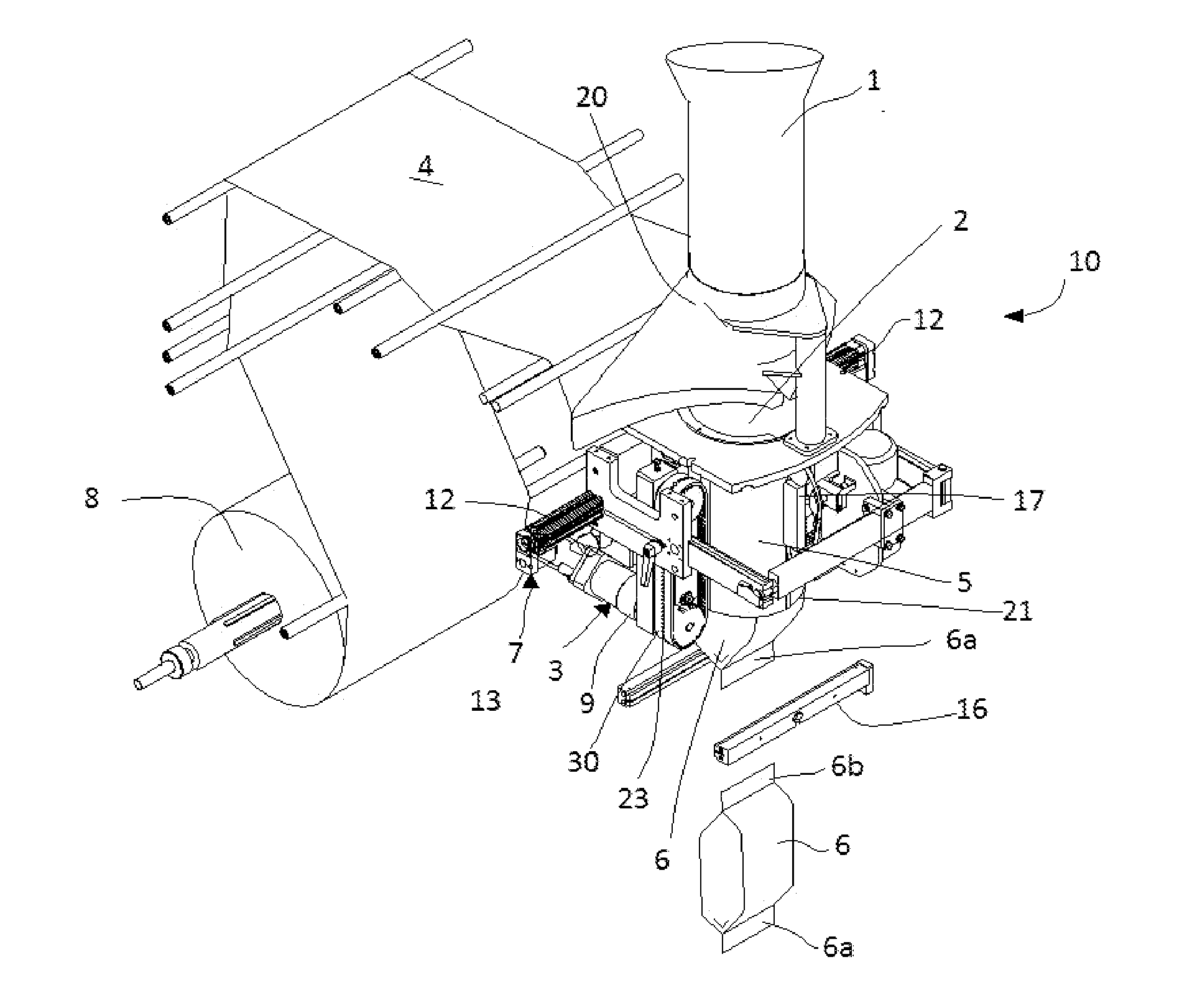 Method for operating a vertical packaging machine and vertical packaging machine