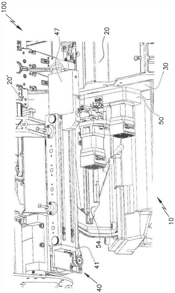 Gripper mechanism for a device for introducing inserts into knitted fabrics