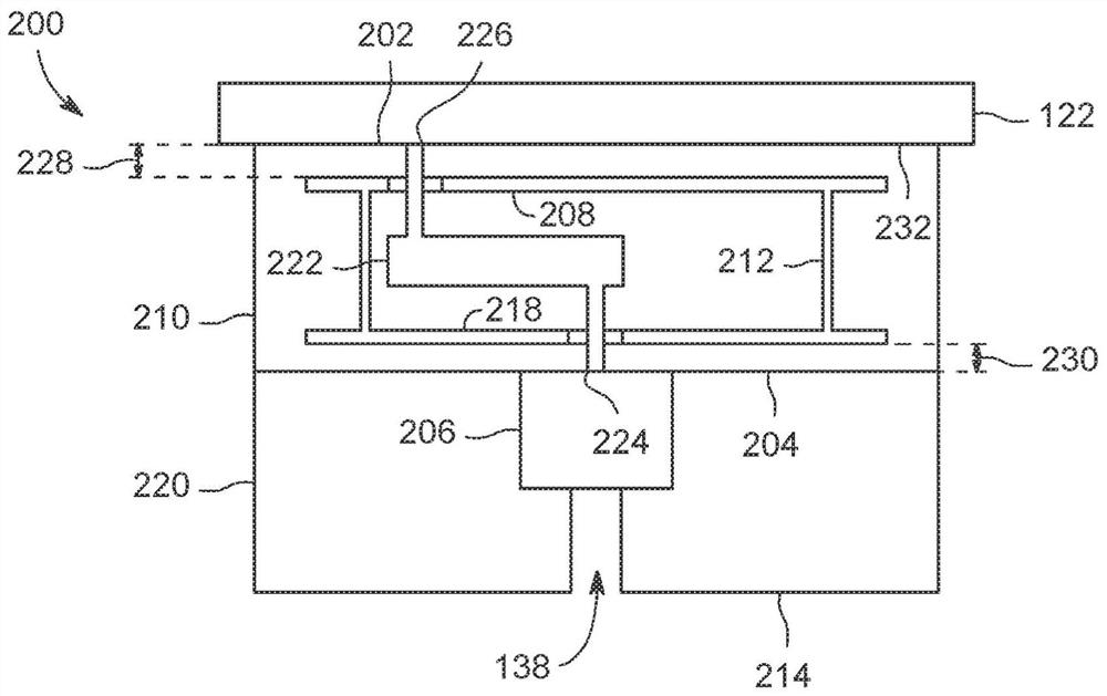 Electrostatic chuck for high bias radio frequency (RF) power application in plasma processing chamber